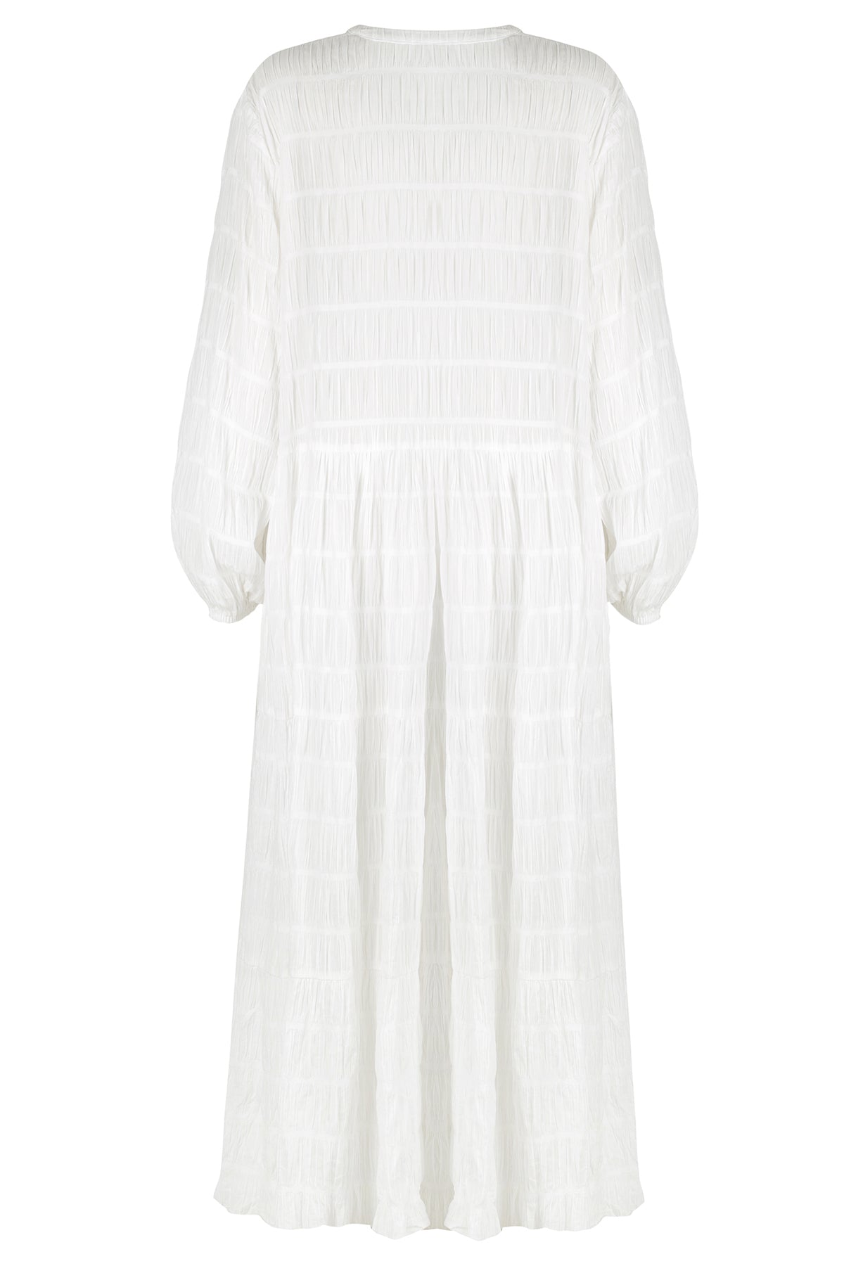 Suki Tiered Maxi Dress - White