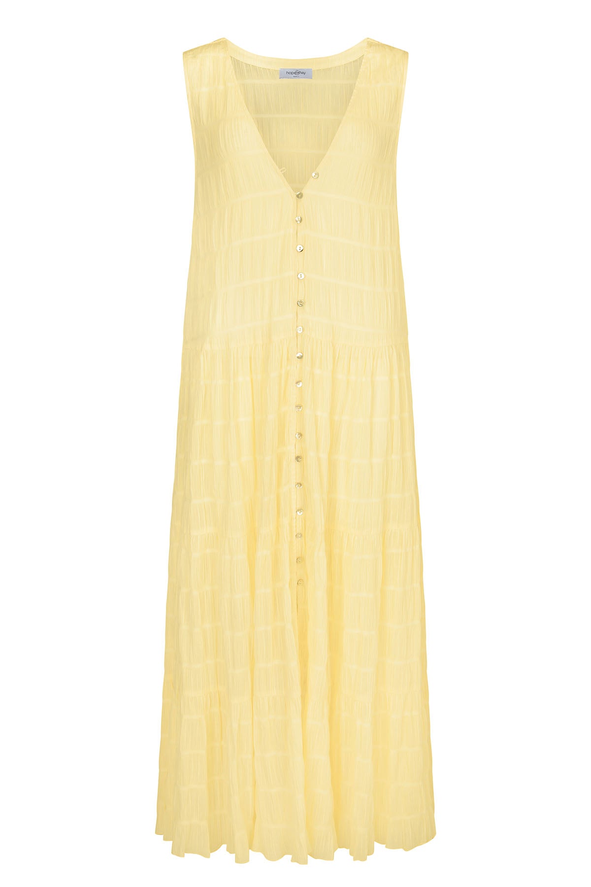 Suki Sleeveless Dress - Lemon